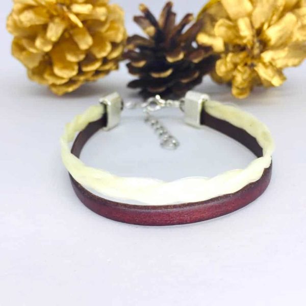 bracelet en crin de cheval Fancy me simple