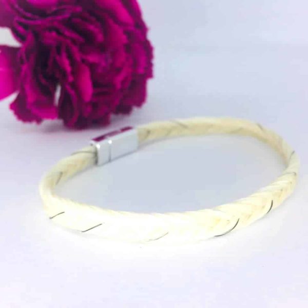 bracelet en crin de cheval cornet epi