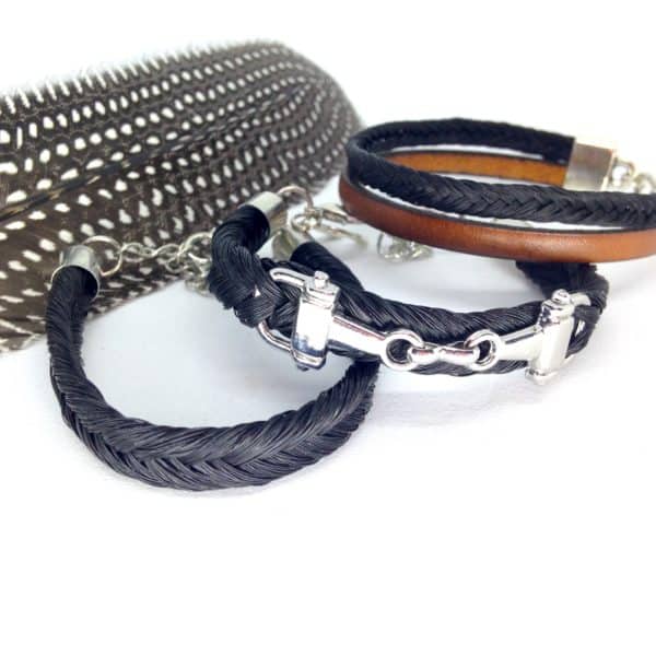 Bracelet crin de cheval