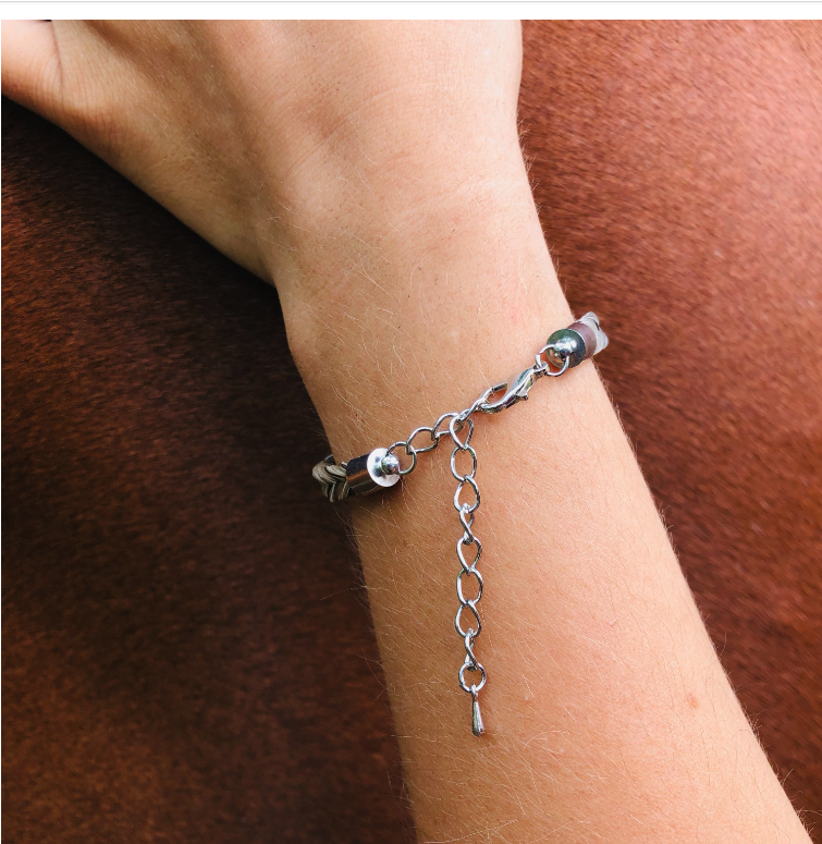 Bracelet crin de cheval personnalise