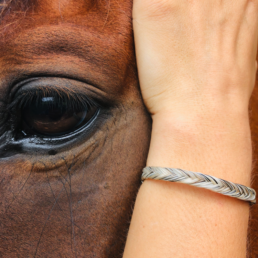 Bracelet crin de cheval personnalise