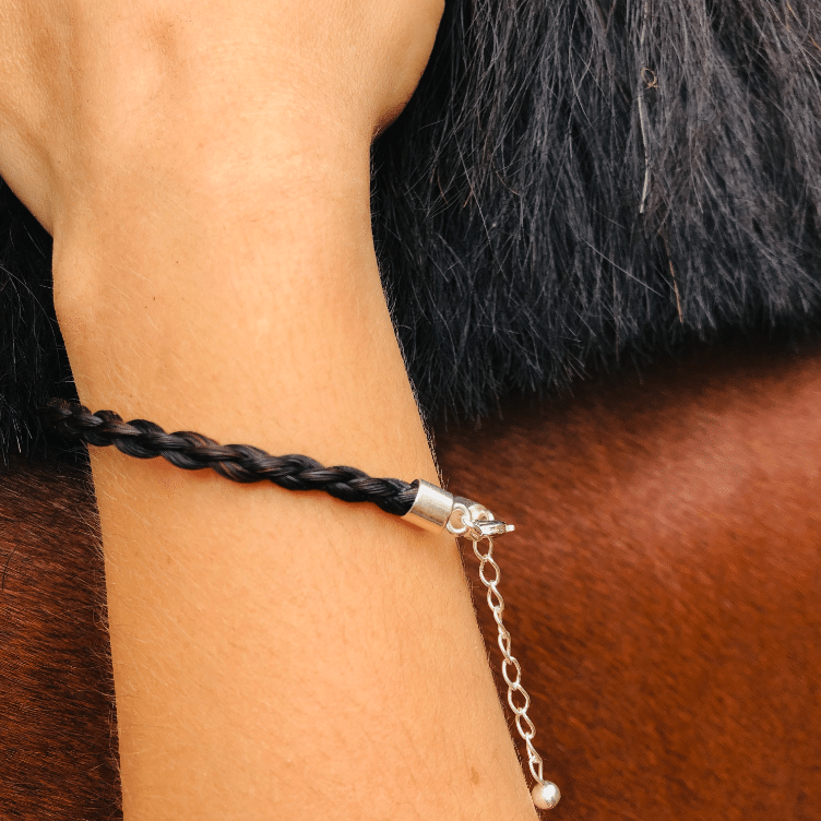 Bracelet crin de cheval personnalise